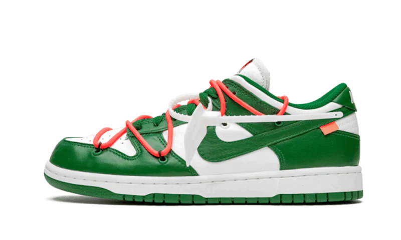 Off-White x Nike Dunk Low Pine Green