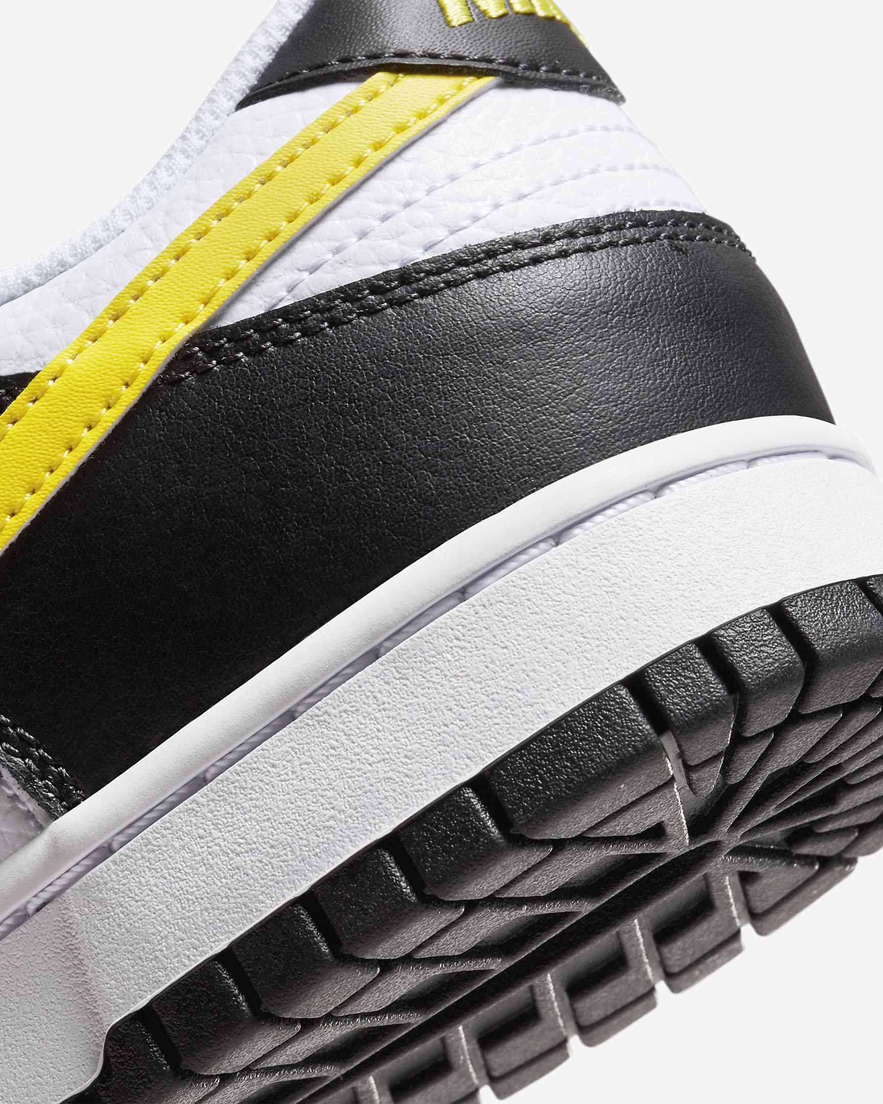 Nike Dunk Low Black and Yellow