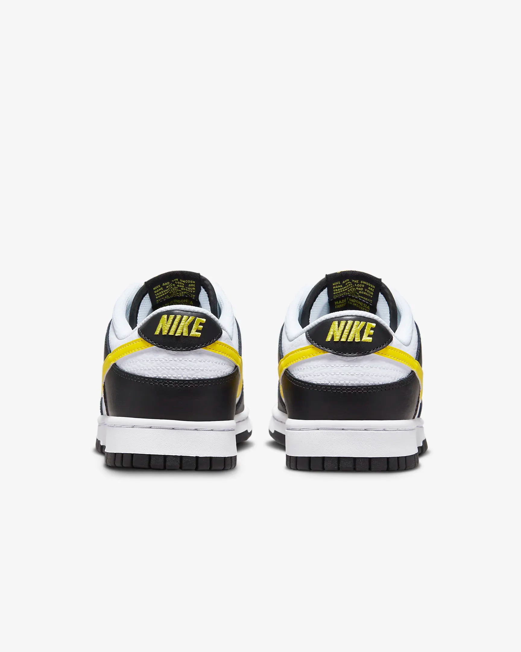 Nike Dunk Low Black and Yellow